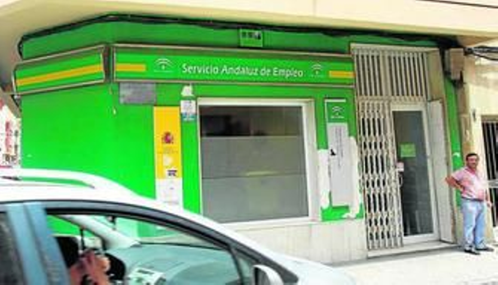 Oficina de Servicio Andaluz de Salud (SAE) en La Línea de la Concepción.