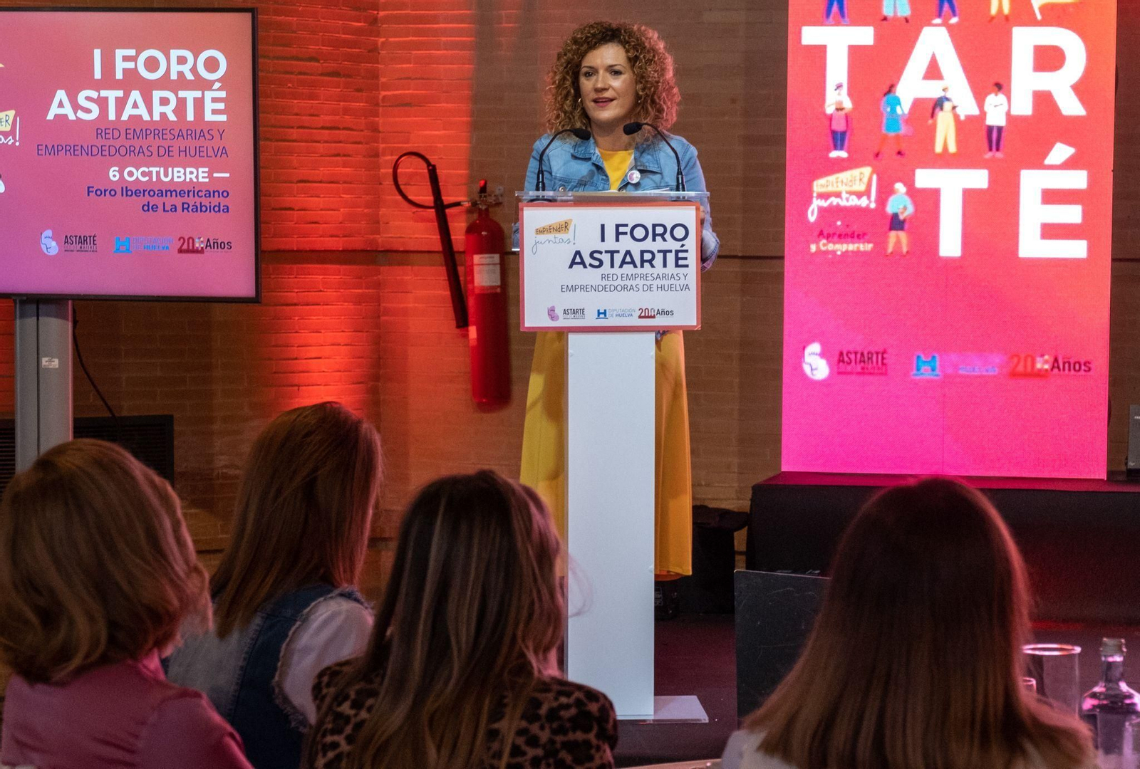 I Foro Astarté organizado por la Diputación de Huelva.