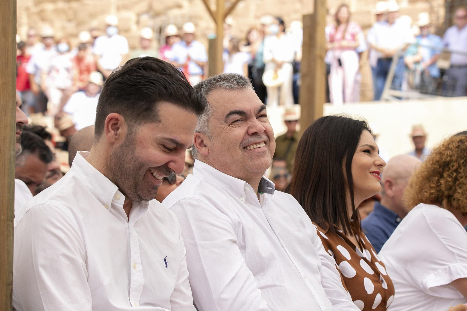 Así ha comenzado la campaña Juan Espadas con Pedro Sánchez, en Almería