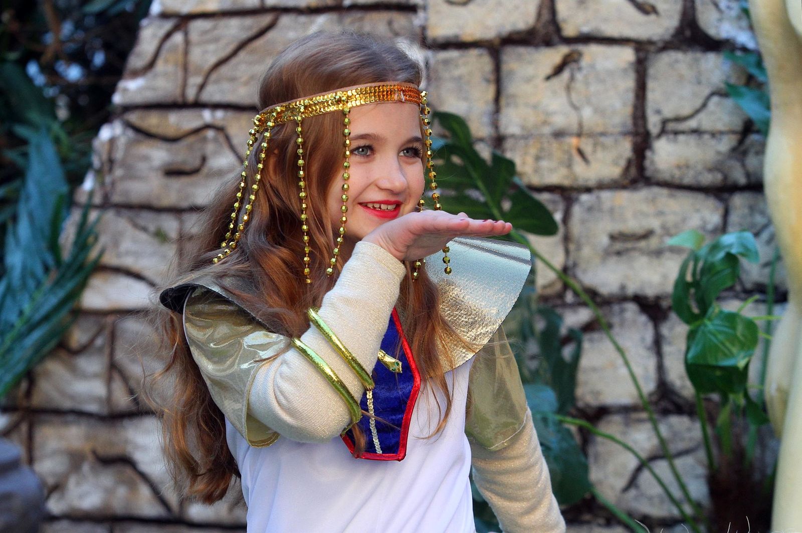 Imágenes del Belén viviente del Colegio María Inmaculada.