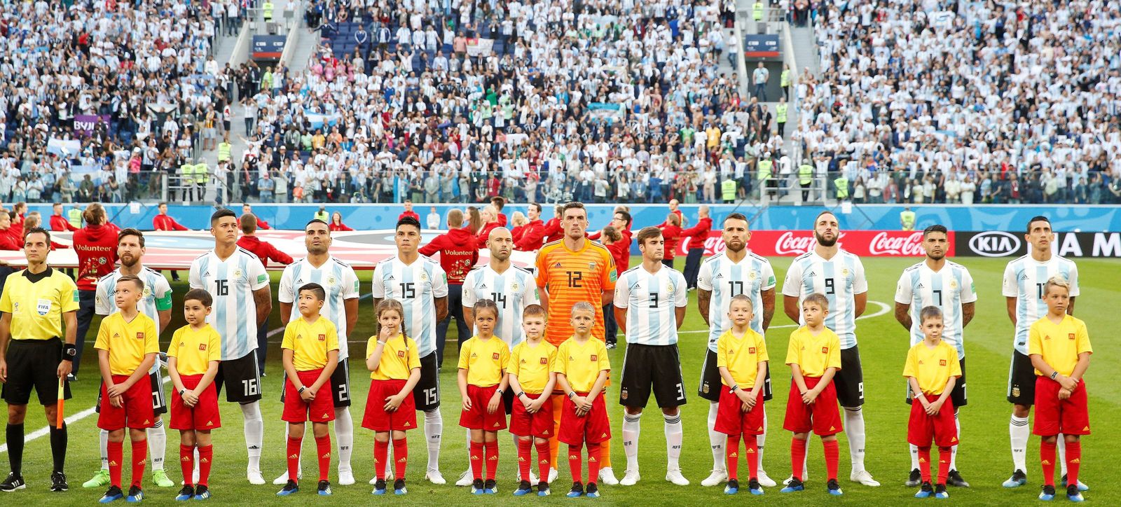 Las imágenes del Nigeria-Argentina