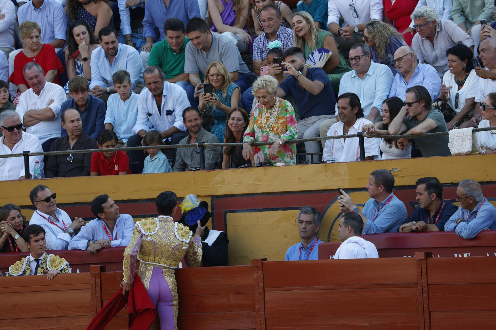Fotos de Perera, Luque y Galván con toros de Fuente Ymbro en la primera corrida de la Feria de Algeciras 2025