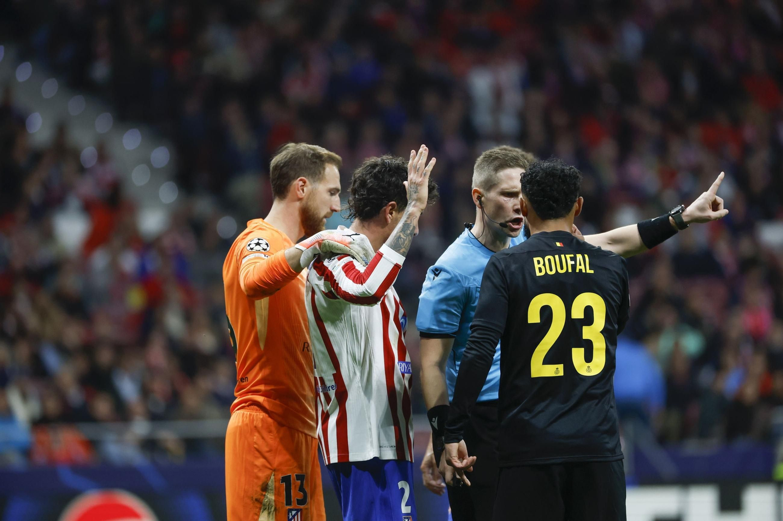 Las imágenes del Atlético de Madrid-Unión Saint-Gilloise