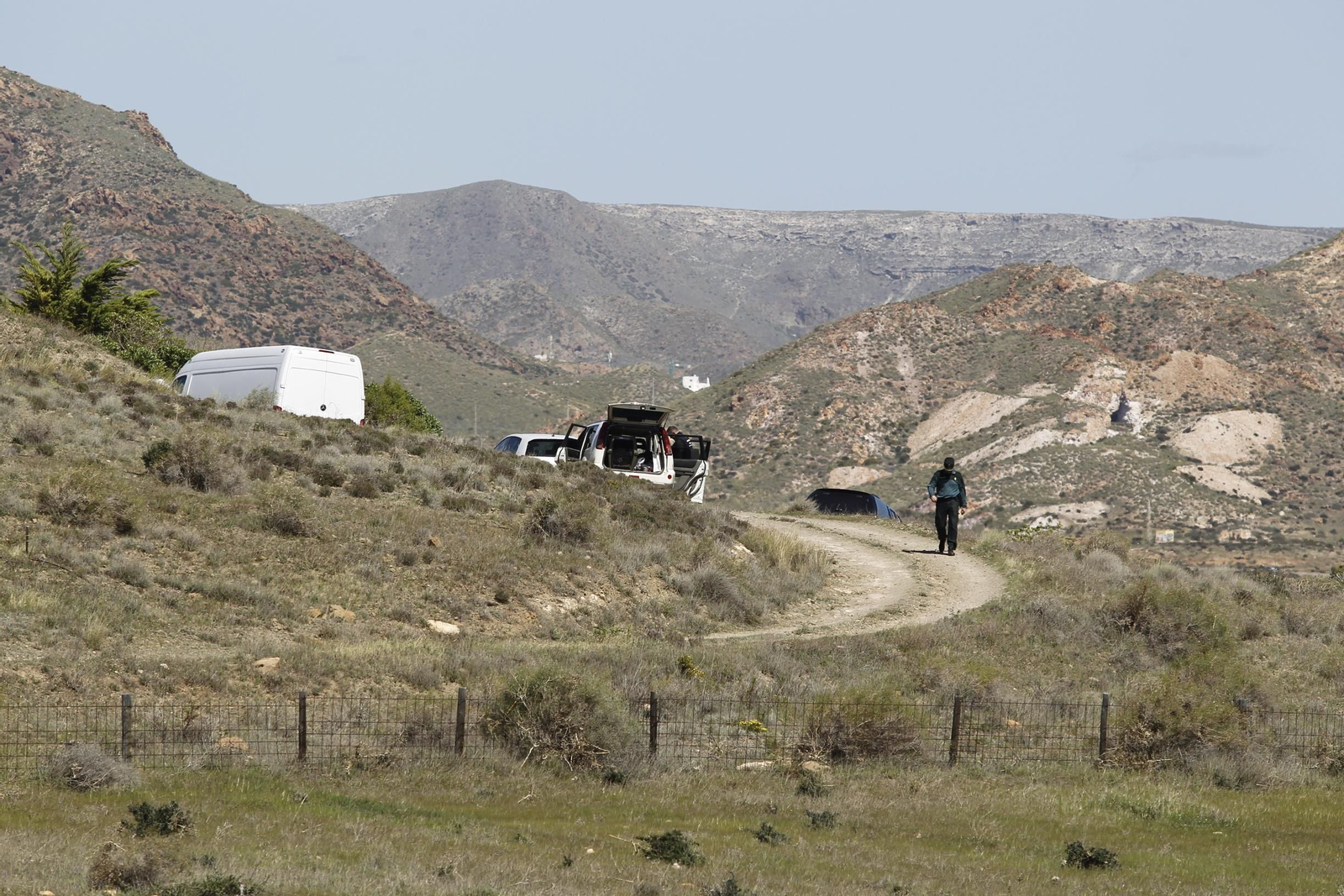 Registro en la finca donde ocultaron el cuerpo de Gabriel
