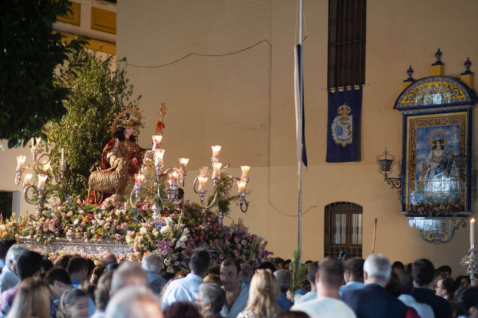 Las imágenes de la procesión de la Divina Pastora de Triana