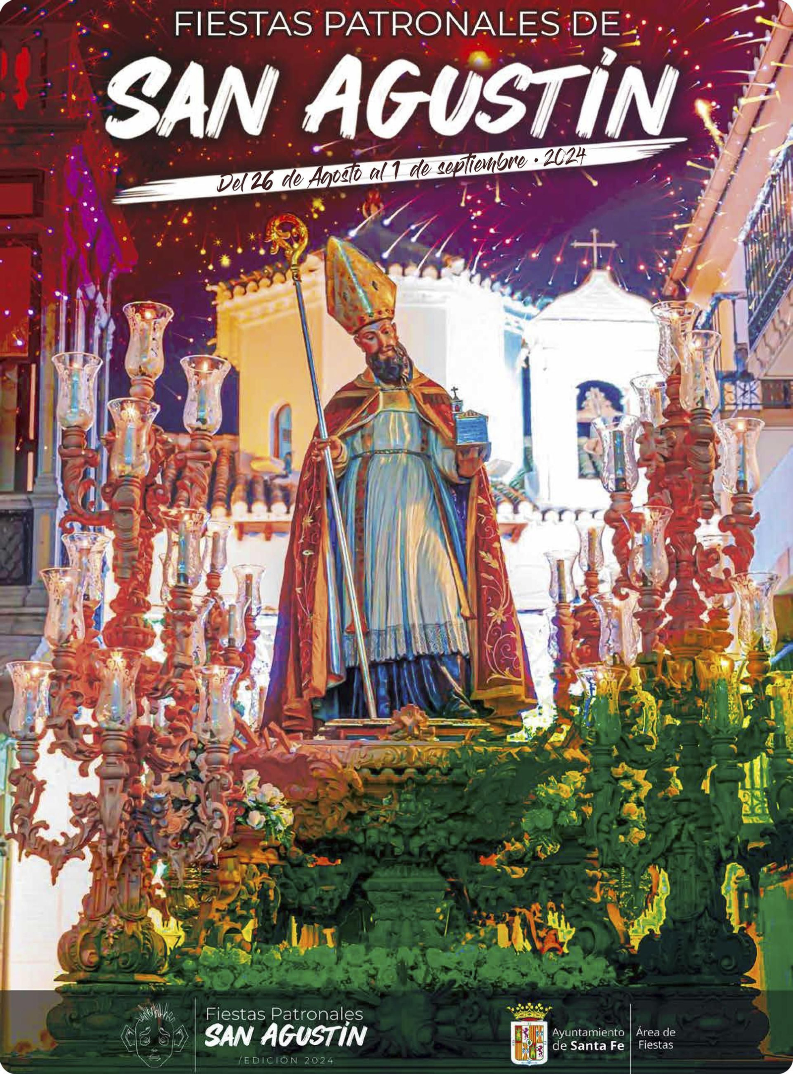 Cartel de las Fiestas de Santa Fe 2024.