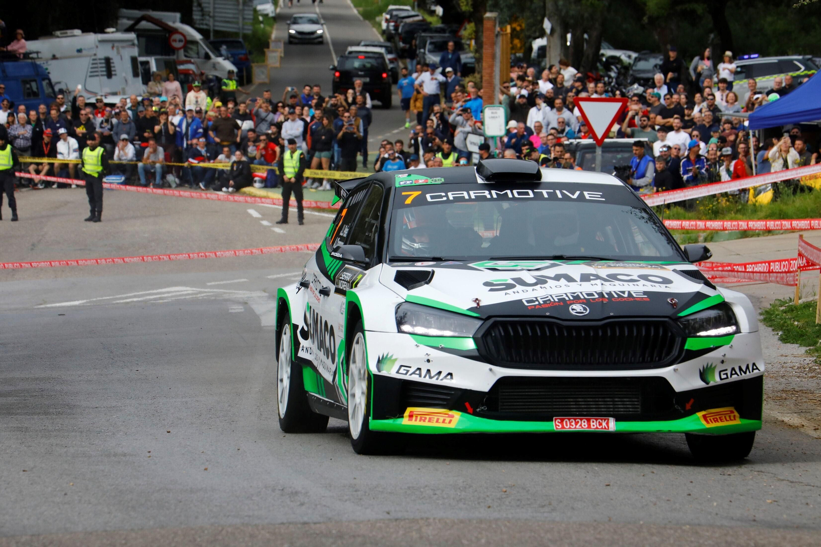 Las mejores fotos de la primera jornada del Rallye Sierra Morena 2024