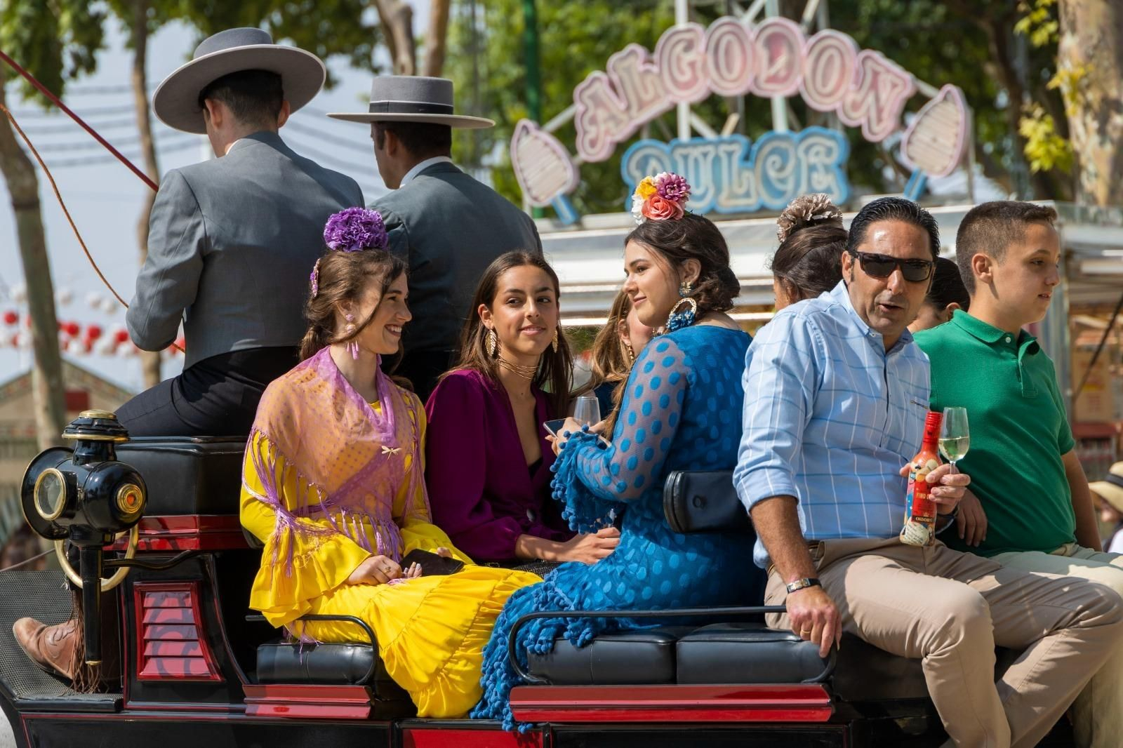 Búscate en las imágenes del sábado de Feria de El Puerto