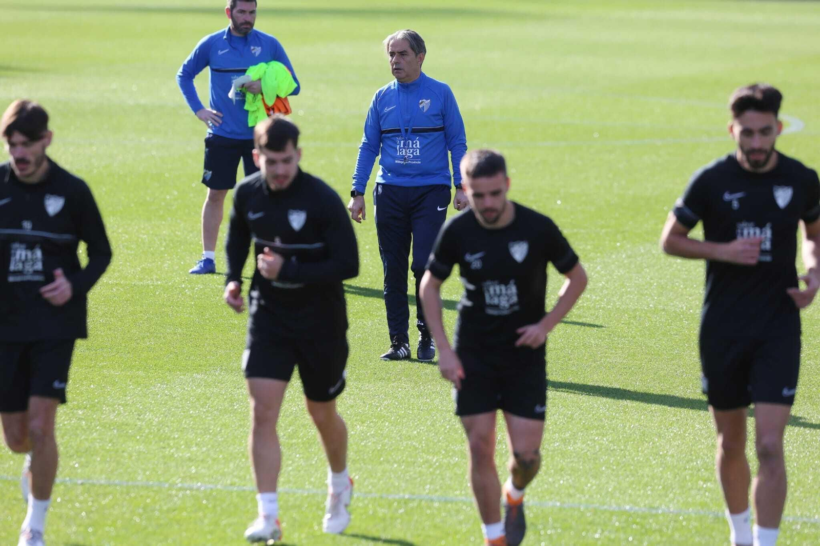 Natxo González ya lleva las riendas del Málaga