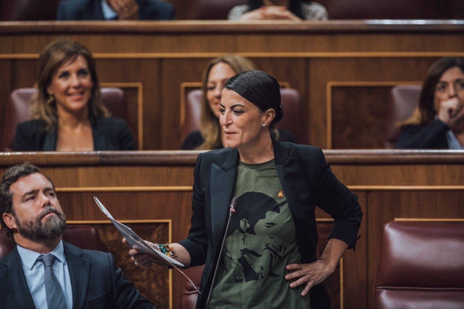 Macarena Olona, en el Congreso.