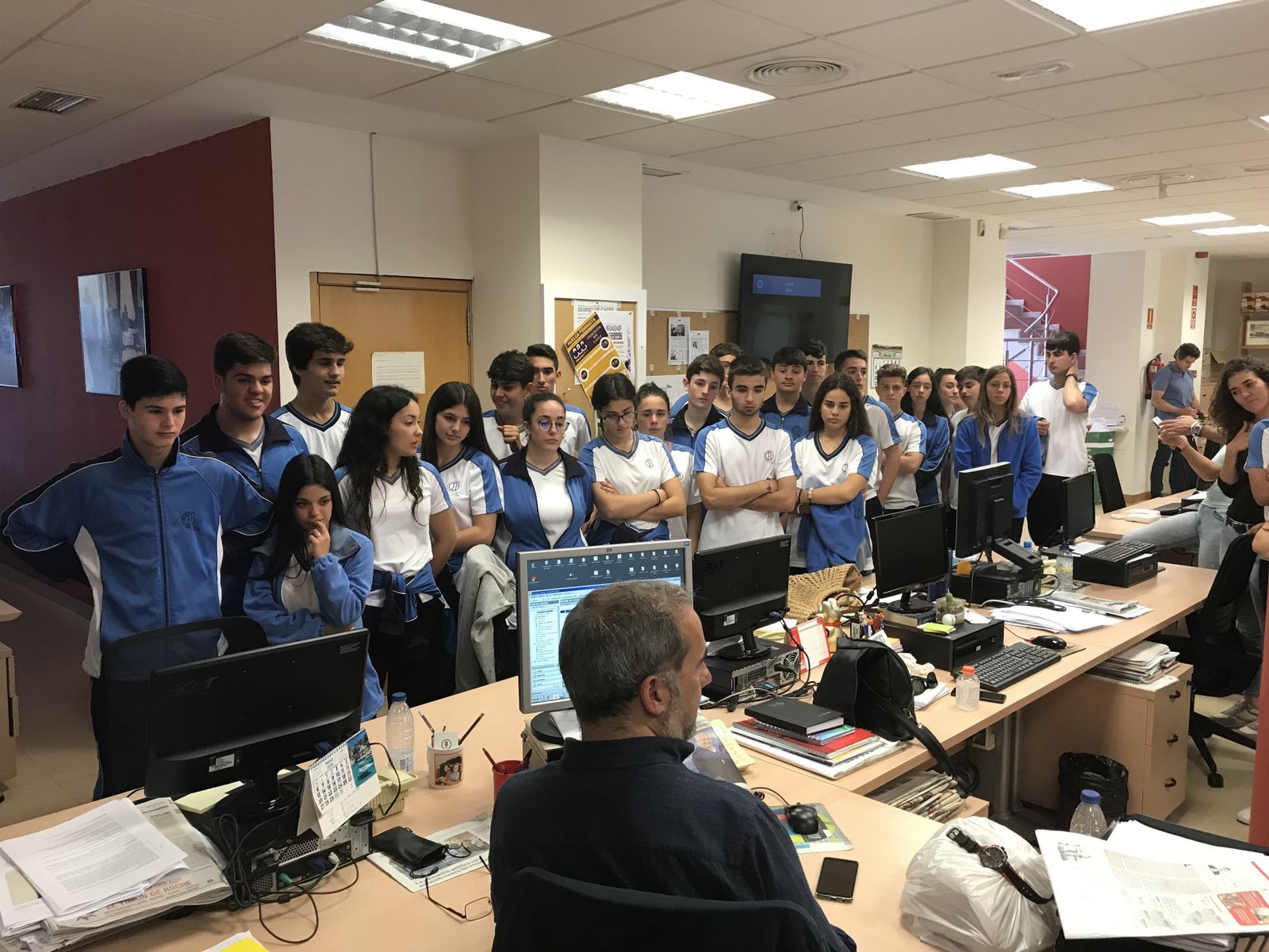 Visita del colegio Divino Salvador de Vejer