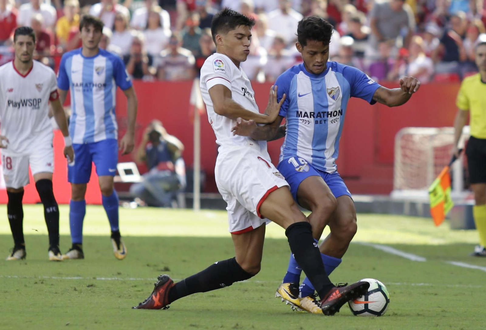 El Sevilla FC-Málaga FC, en imágenes