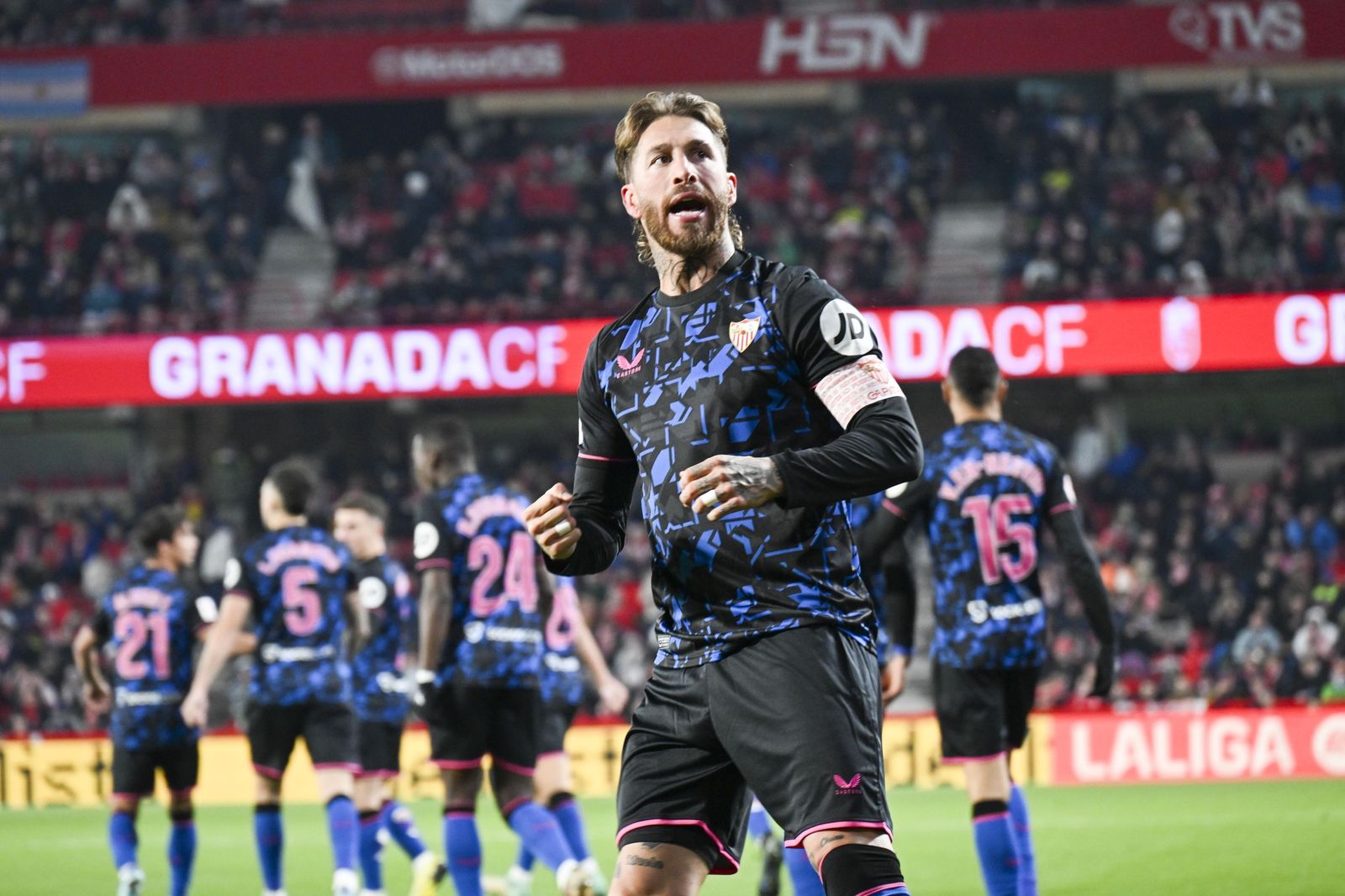 Las imágenes del Granada CF - Sevilla FC