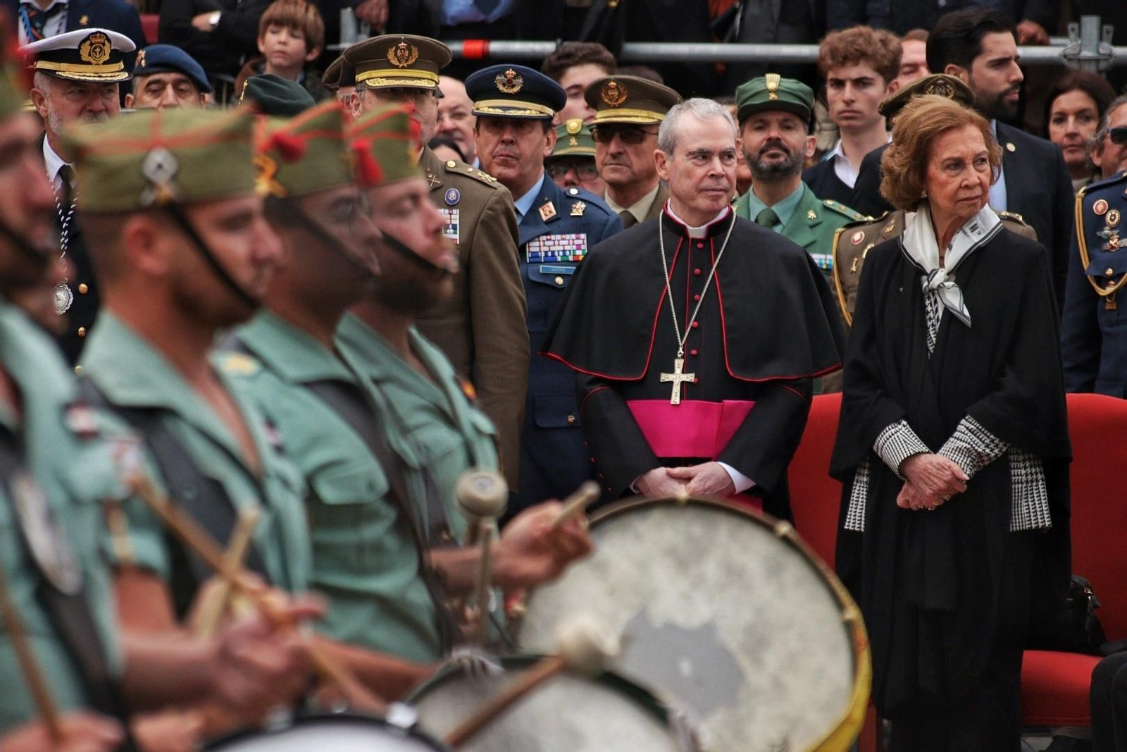 Las fotos de la Legión en el traslado del Cristo de Mena en Málaga este Jueves Santo Las fotos de la Legión en el traslado del Cristo de Mena en Málaga este Jueves Santo