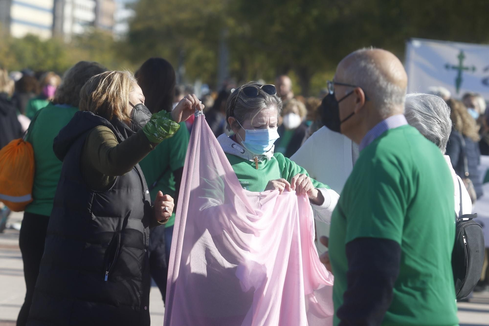 La marcha por la vida de la AECC en Córdoba, en fotografías