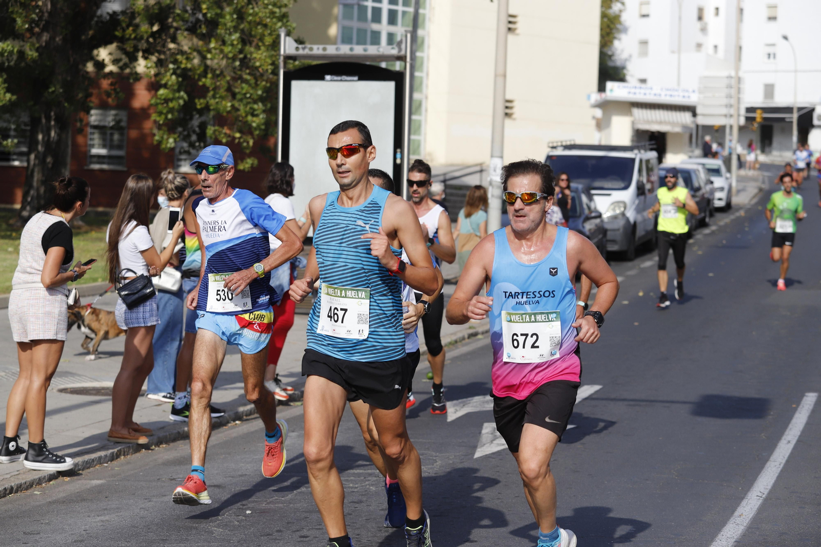 Las imágenes de la vuelta a Huelva de atletismo