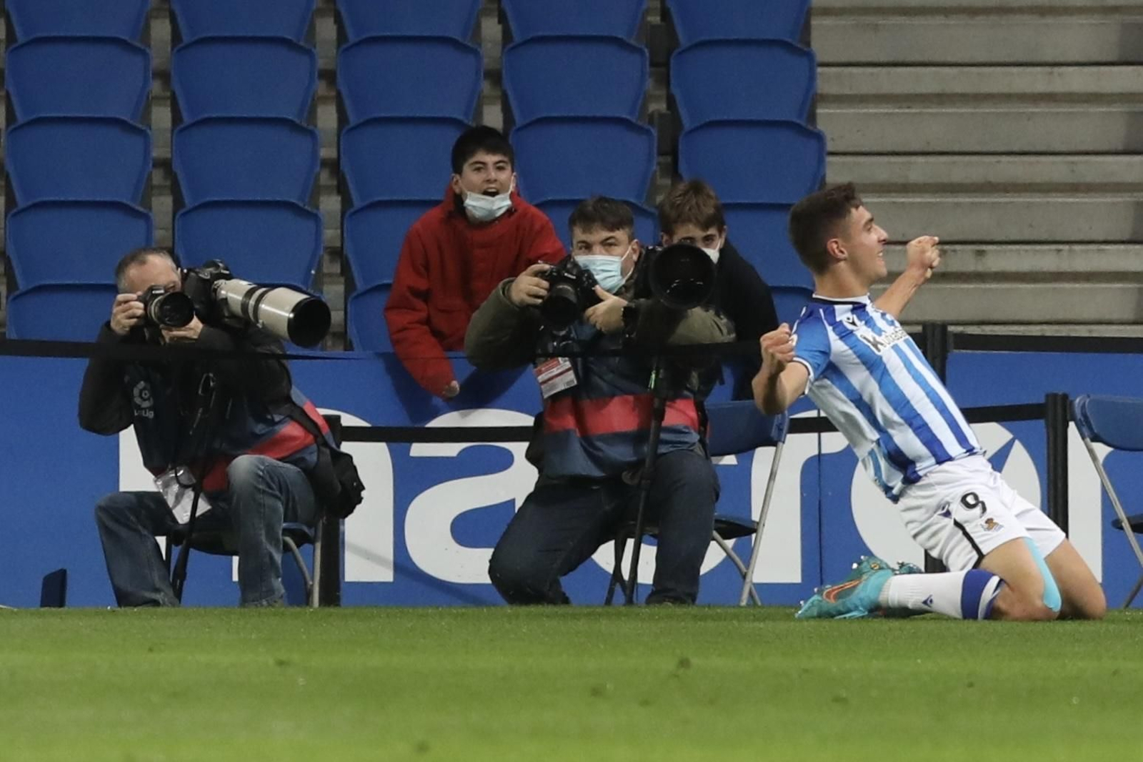 Las fotos de la Real Sociedad B - Málaga CF