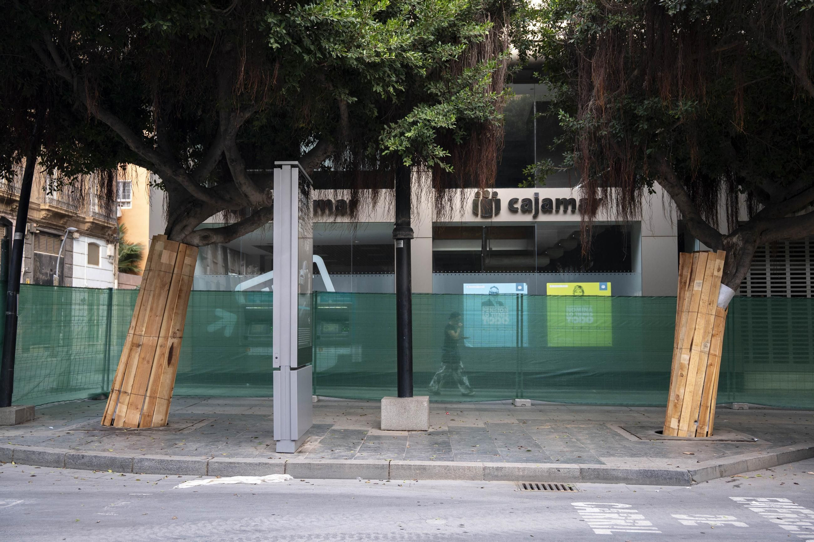 Las imágenes de las obras del paseo de Almería