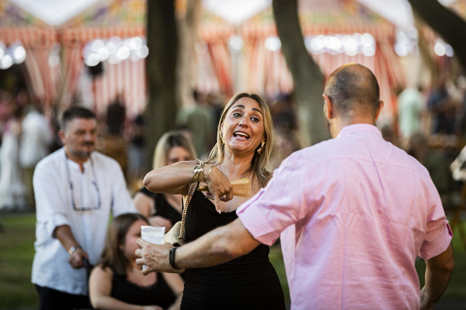 Feria del Carmen en el Parque Búscate en las imágenes del viernes de Feria en San Fernando