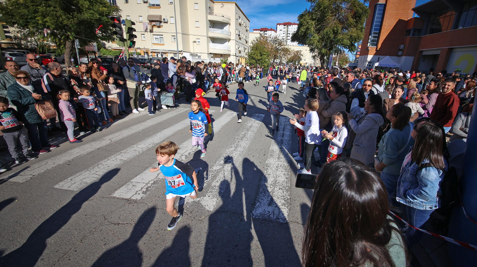 Éxito de la 3ª Carrera Infantil de Bomberos de Jerez