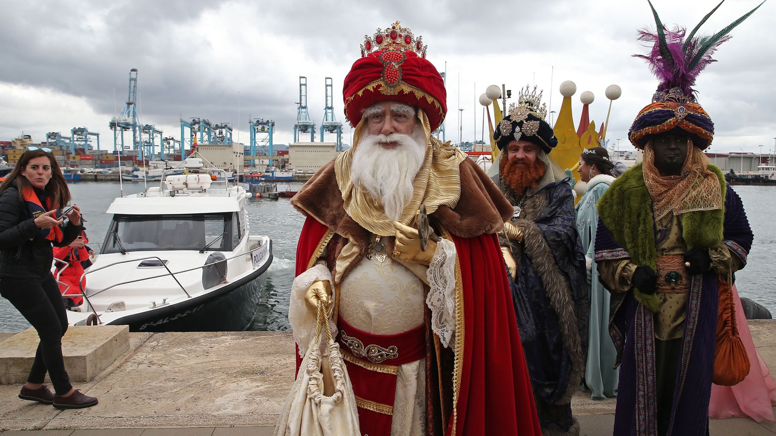 Fotos del arrastre de latas en Algeciras