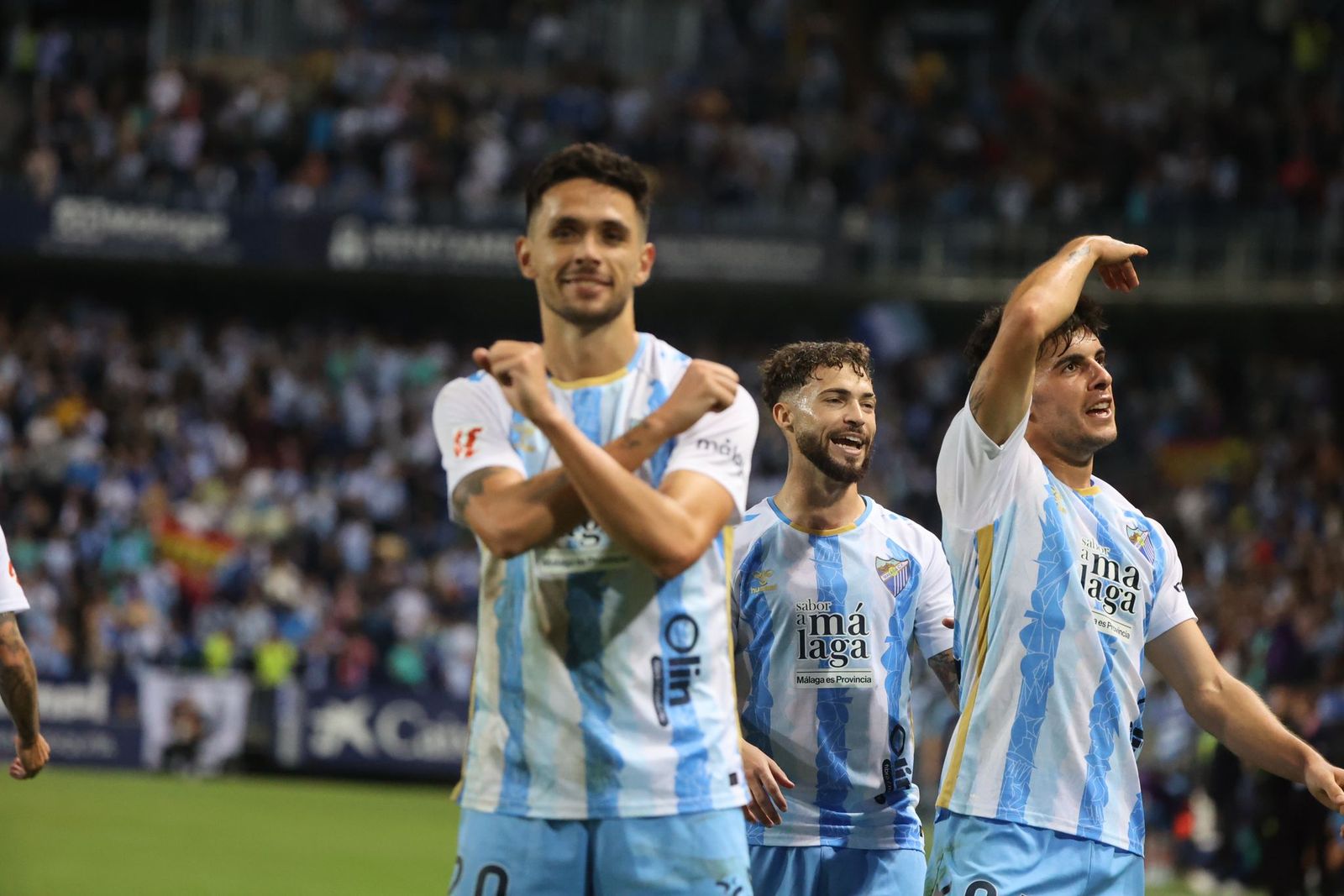 Las fotos del Málaga CF-Cartagena