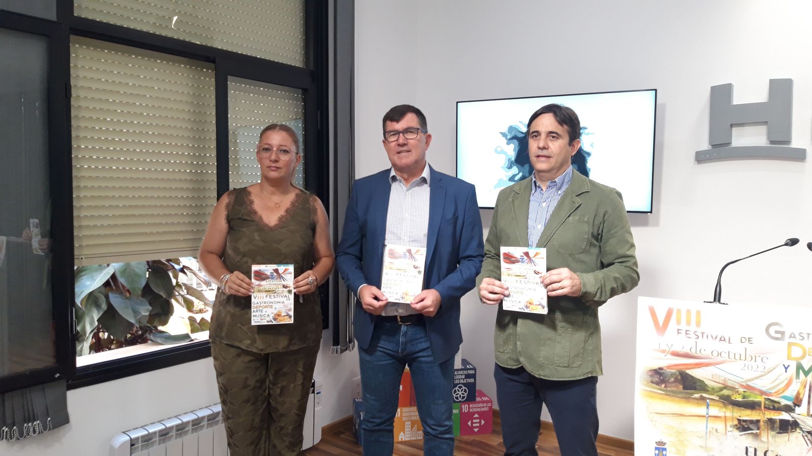 Presentación del VIII Festival de Gastronomía, Deporte, Arte y Música.