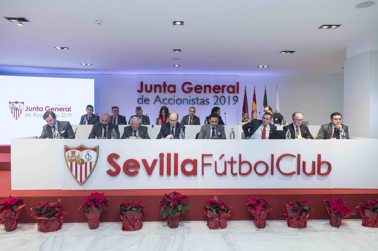 Una imagen de la última Junta General de Accionistas.