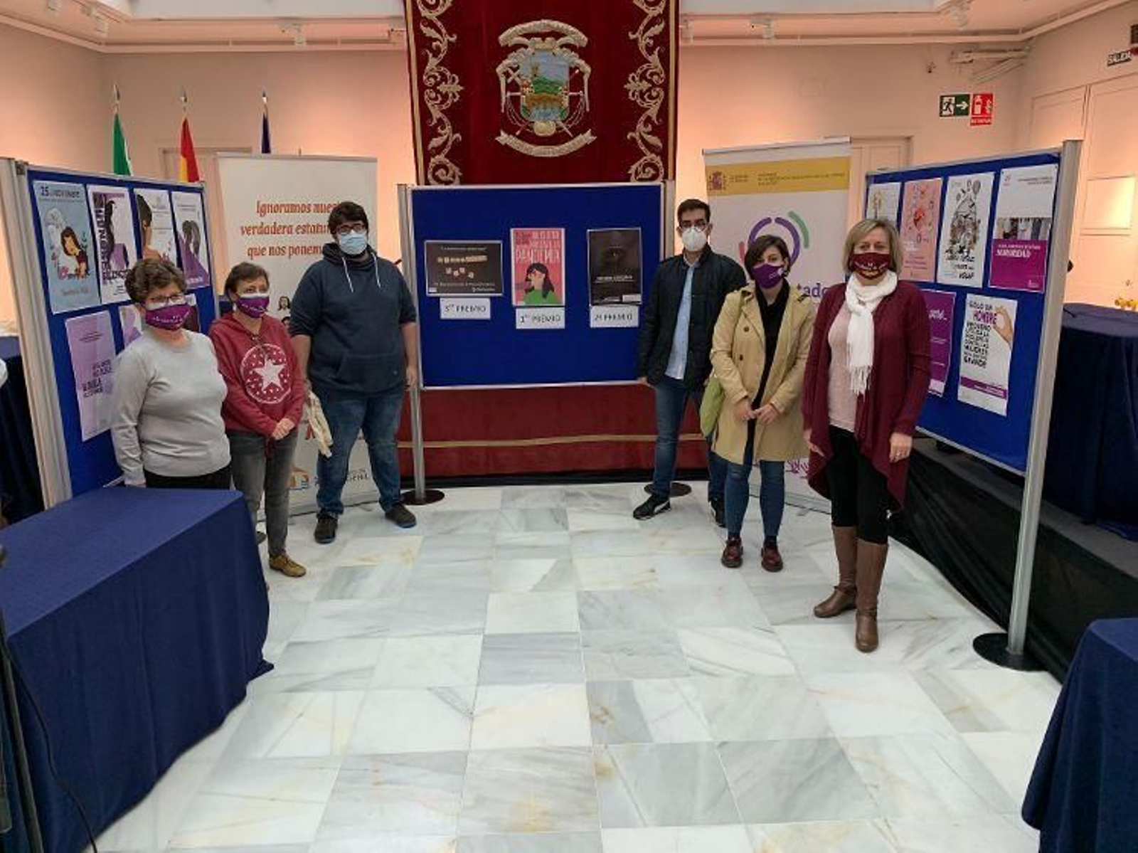 Presentación de los premiados.