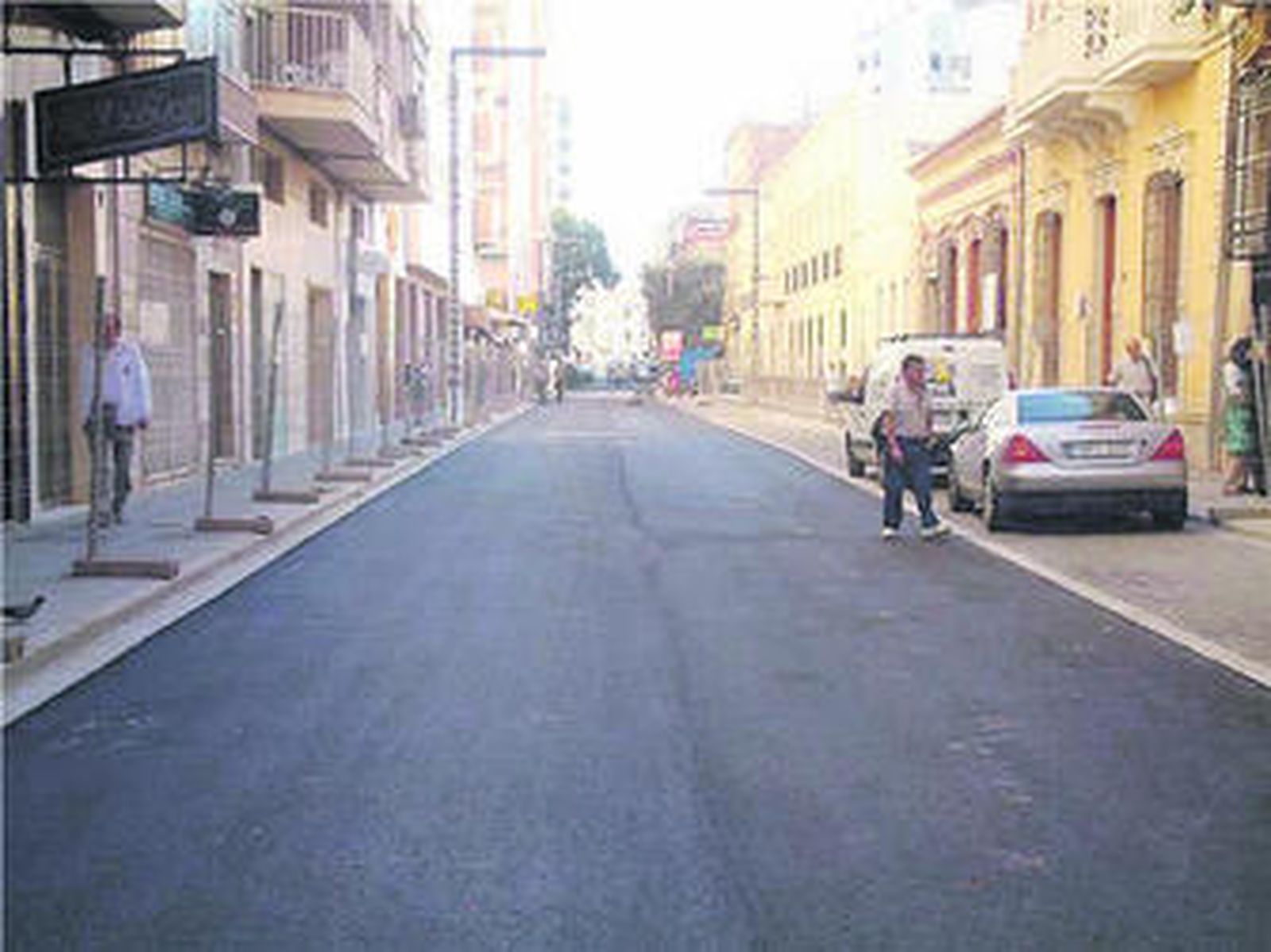 Los vecinos ya transitan con normalidad en Alcalde Muñoz.