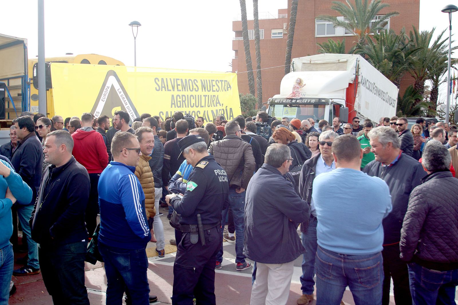 Fotogalería de la manifestación de agricultores