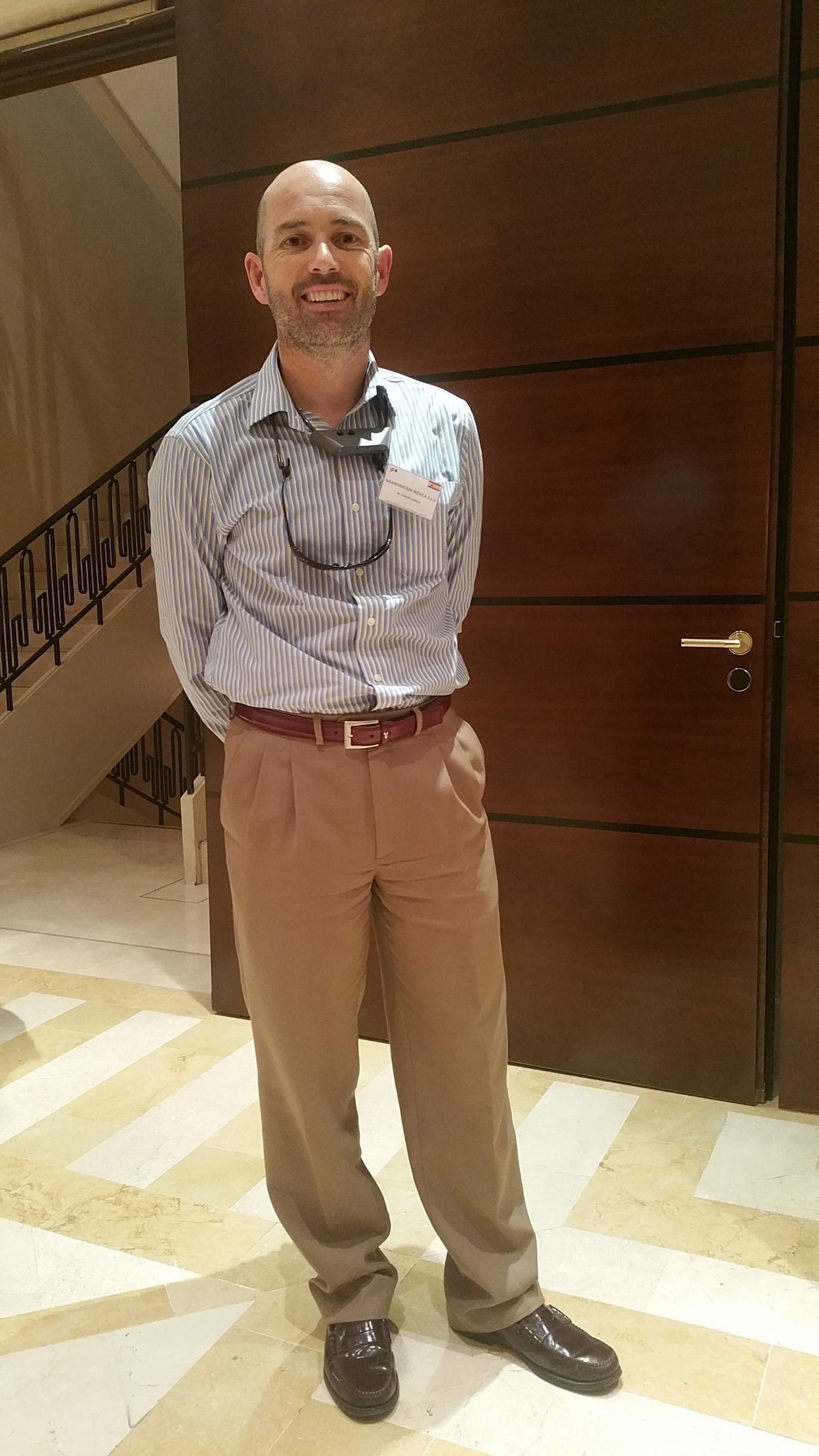 El director general de NaanDanJain Ibérica, Carlos Lavilla.