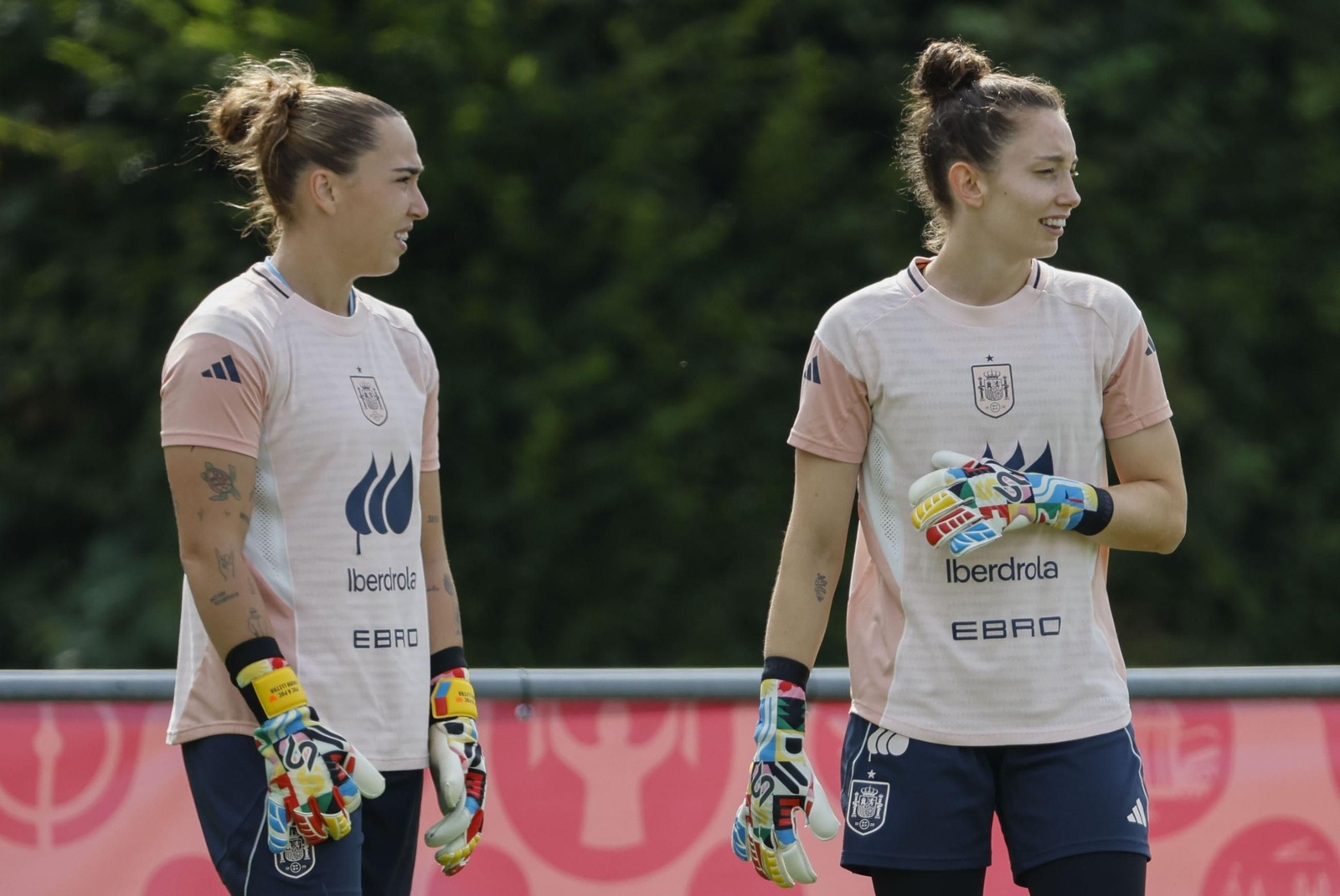 Las fotos de la selección española en la Eurocopa femenina de Suiza