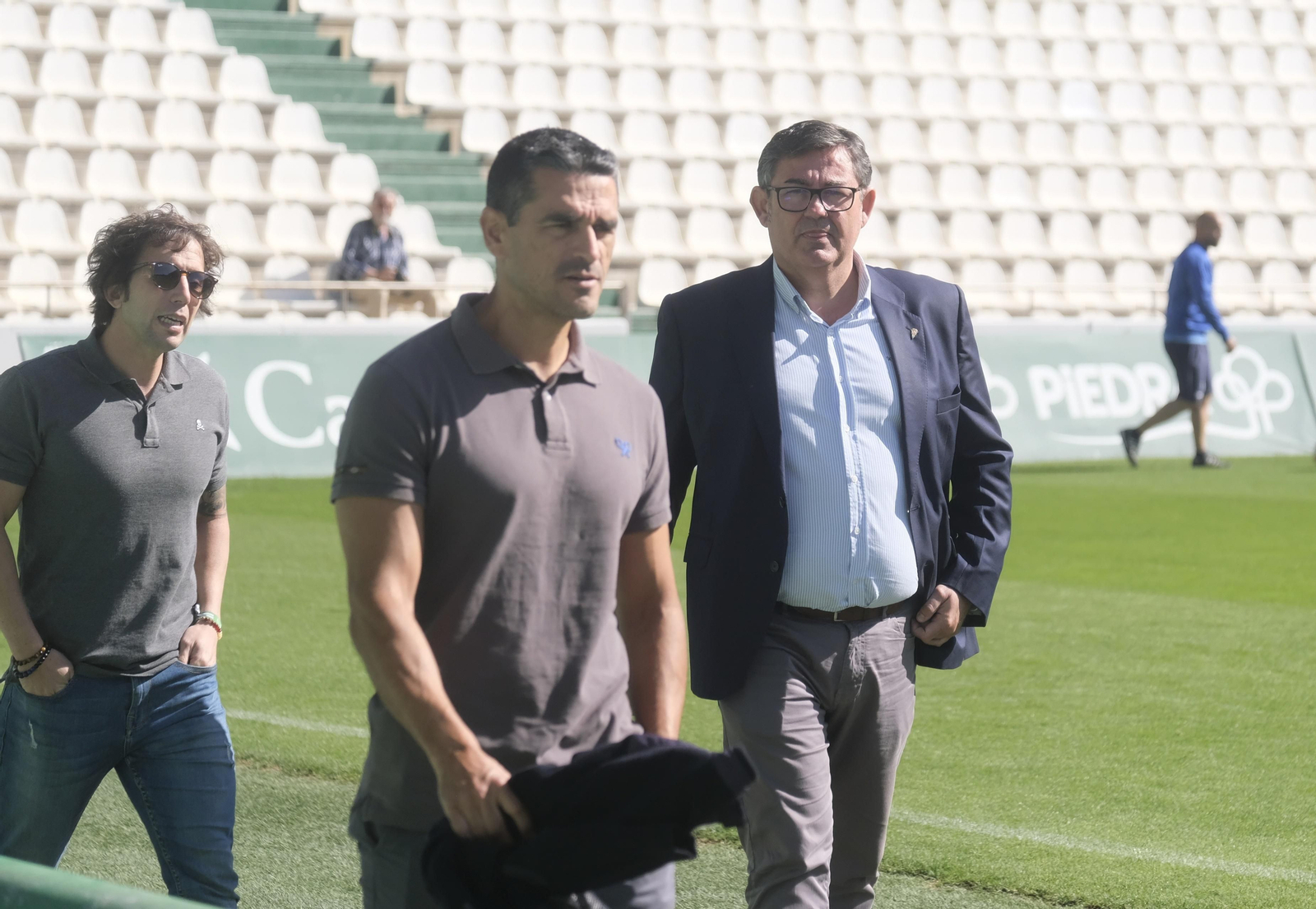 El primer entrenamiento de Manuel Mosquera como técnico del Córdoba CF, en imágenes