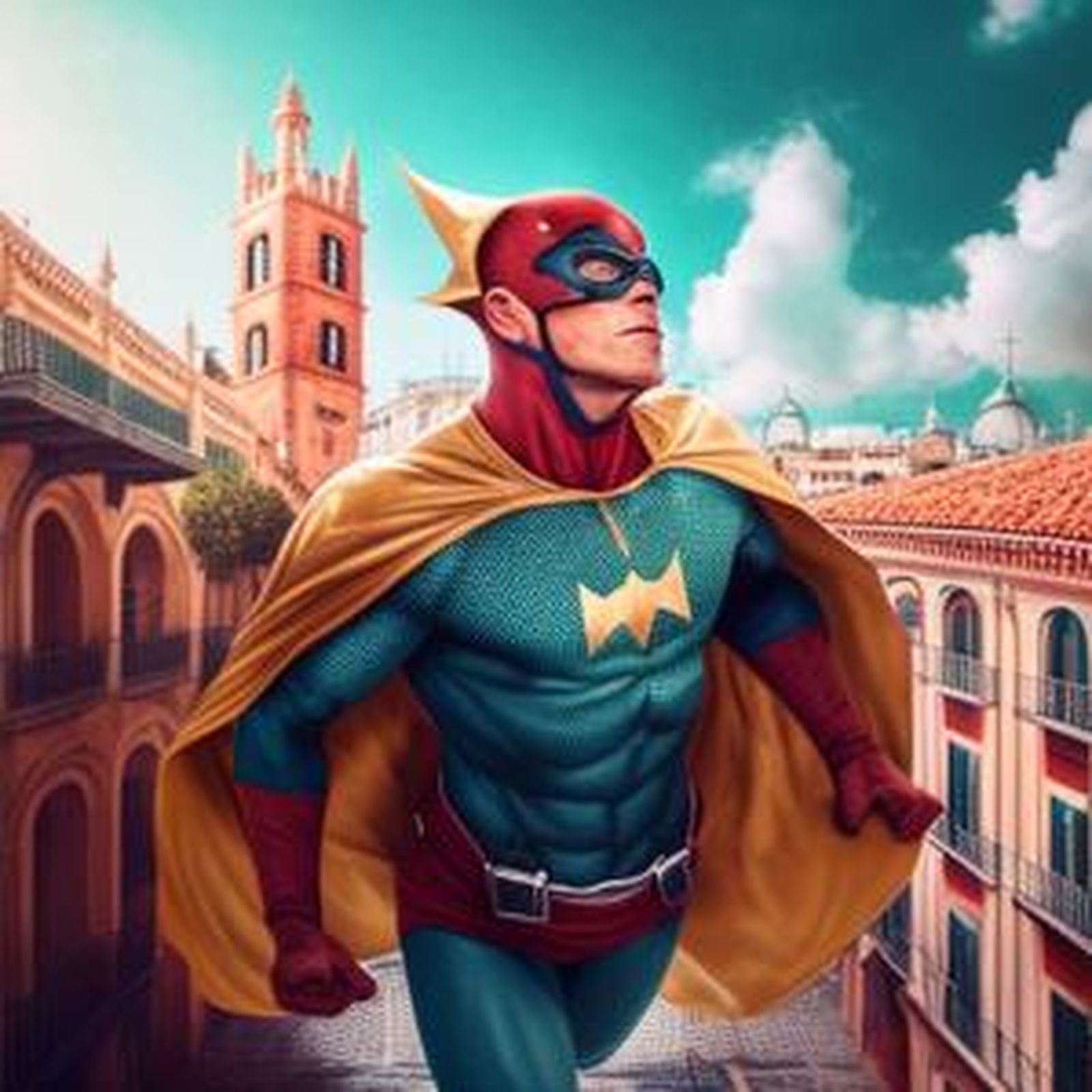 Las provincias andaluzas como superhéroes