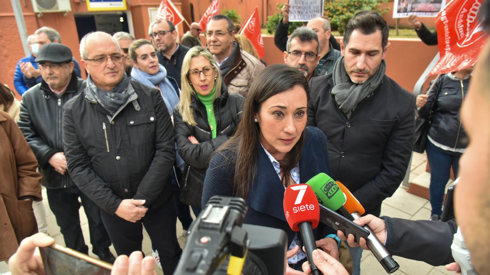 Concentración por la Sanidad en Algeciras