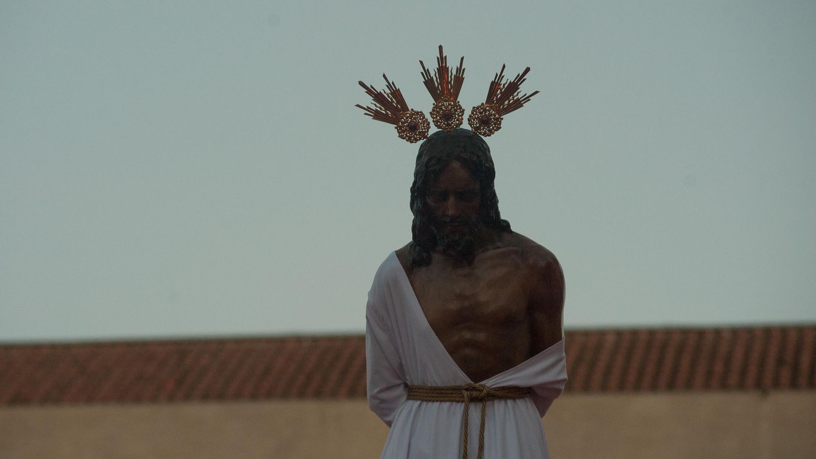 Nuestro Padre Jesús de la Humillación al atardecer Nuestro Padre Jesús de la Humillación al atardecer