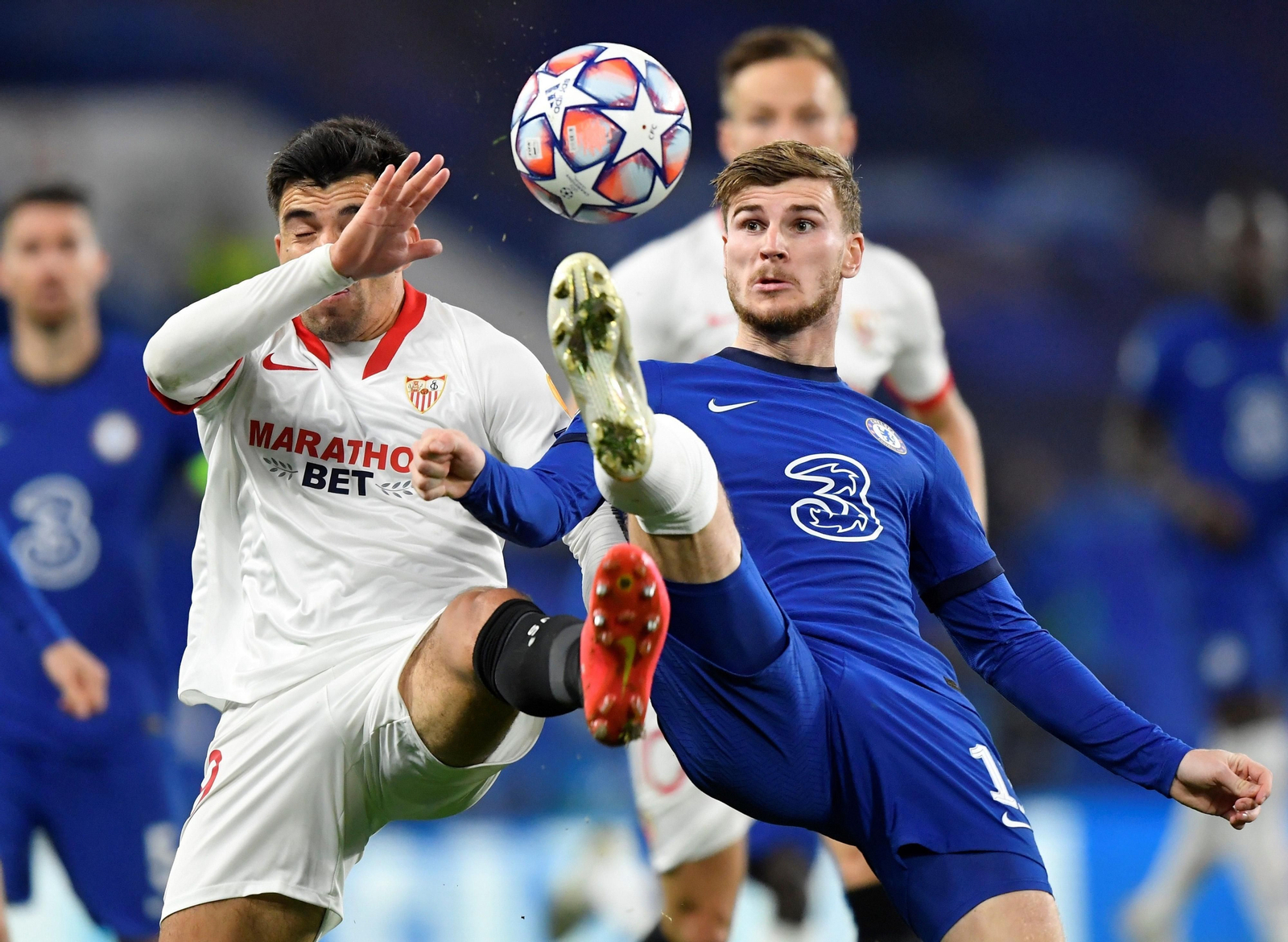 Las imágenes del Chelsea-Sevilla