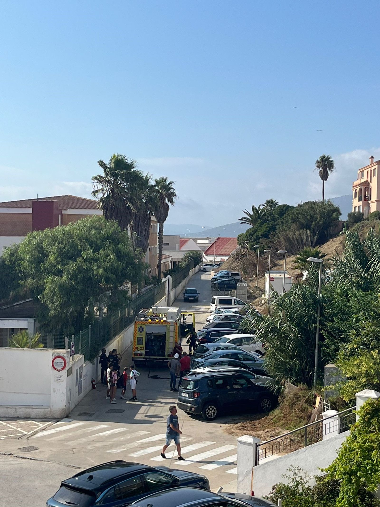 Las inmediaciones de la barriada Cardenal Cisneros.
