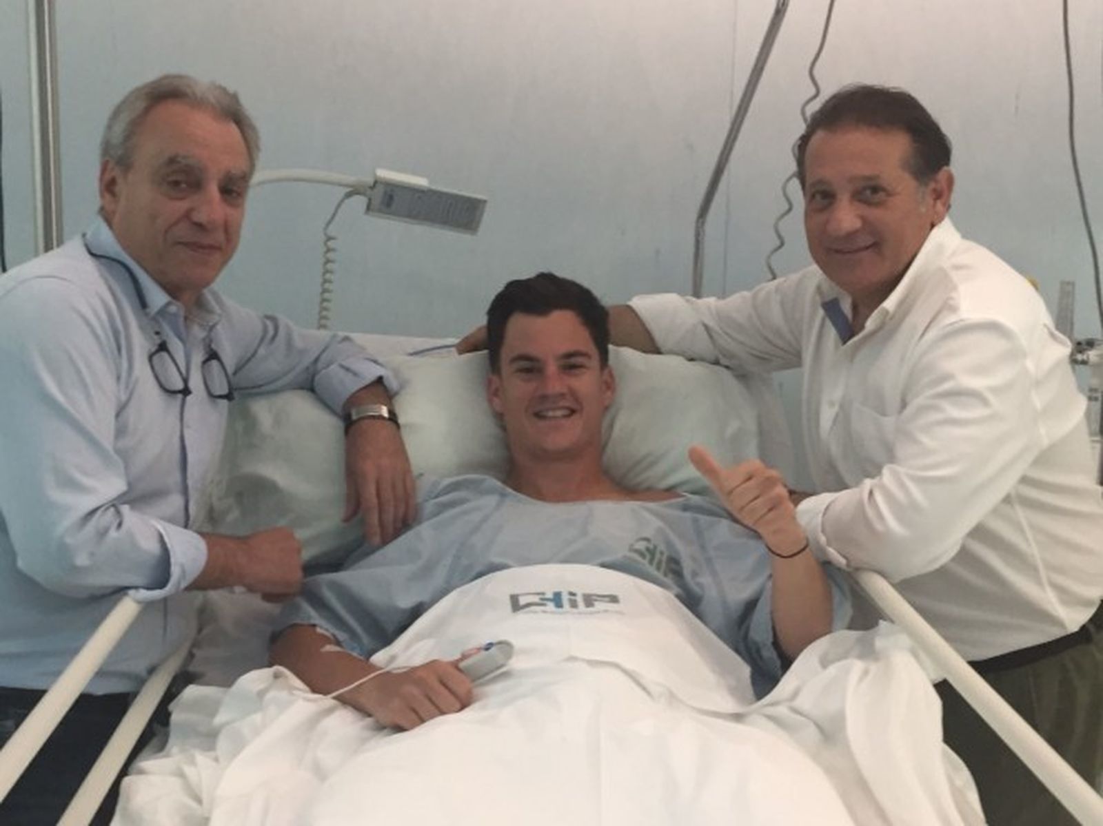 Juanpi, tras su intervención quirúrgica