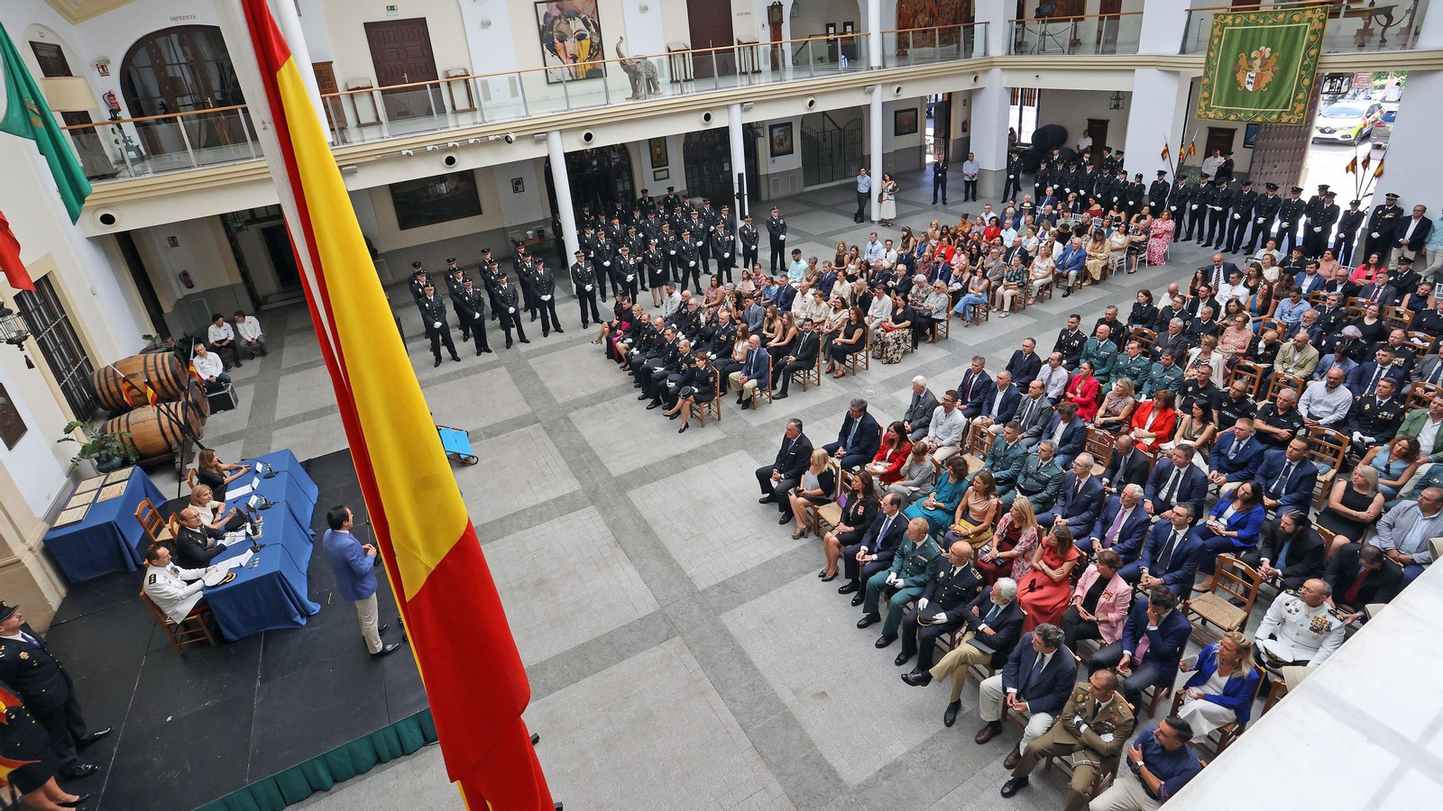 Imágenes del Día de la Policía Nacional en Jerez