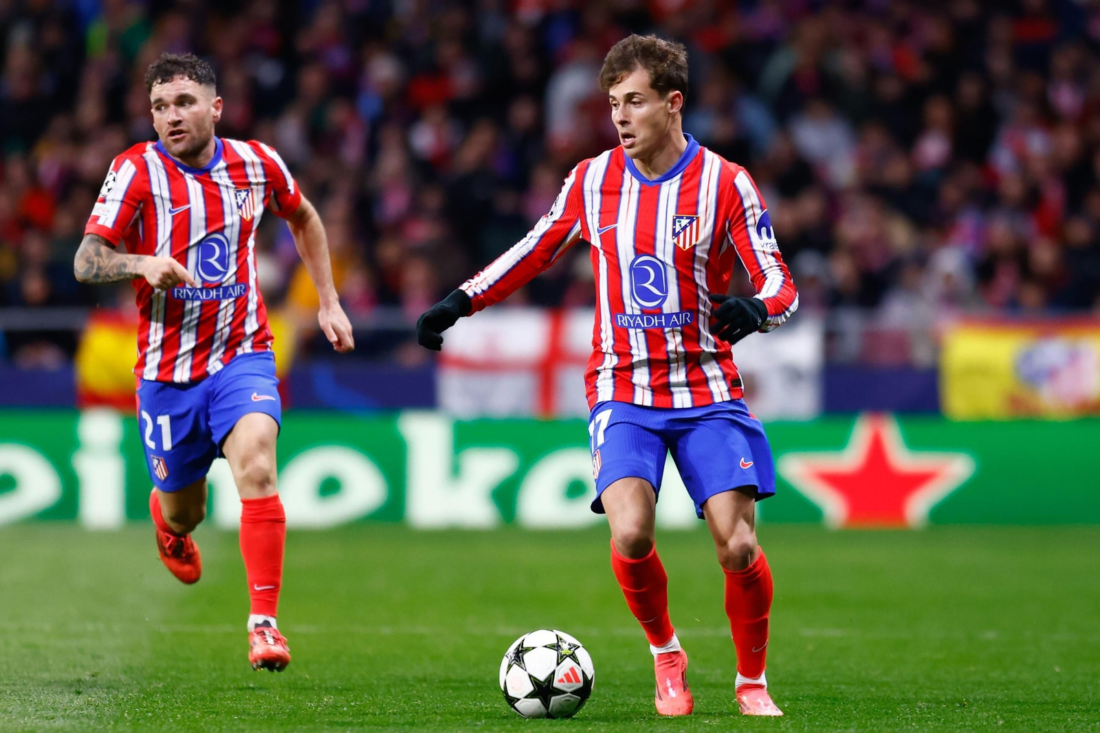 Las fotos del Atlético de Madrid - Slovan de Bratislava