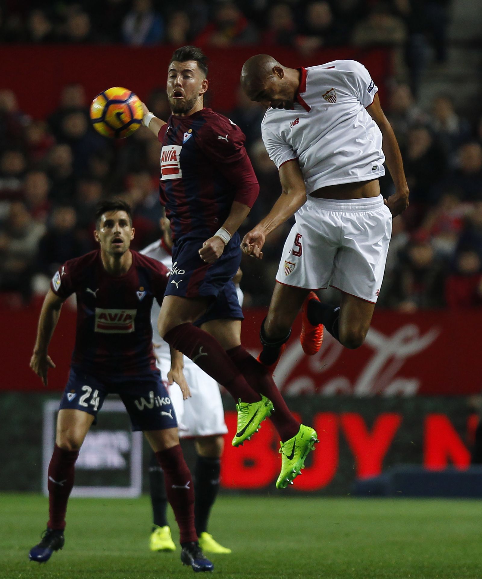 El Sevilla FC-Eibar, en imágenes