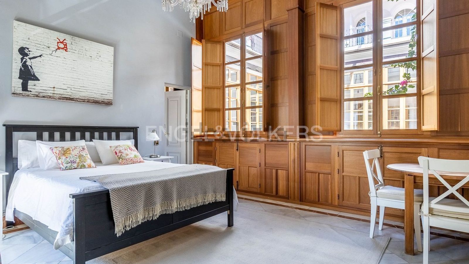 Una de las habitaciones del palacio