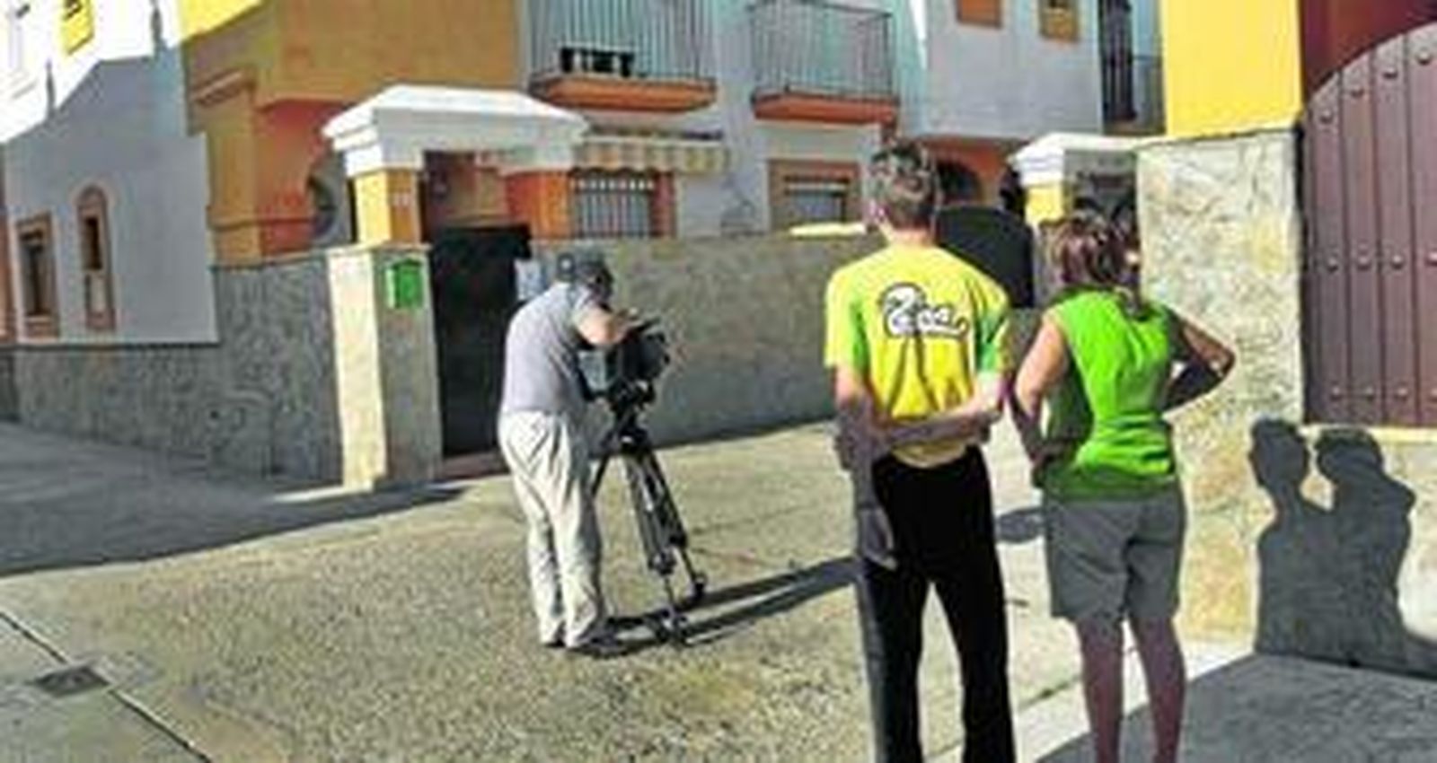 La vivienda en la que se produjo el apuñalamiento, en la calle Diosa Atenea de Sanlúcar.