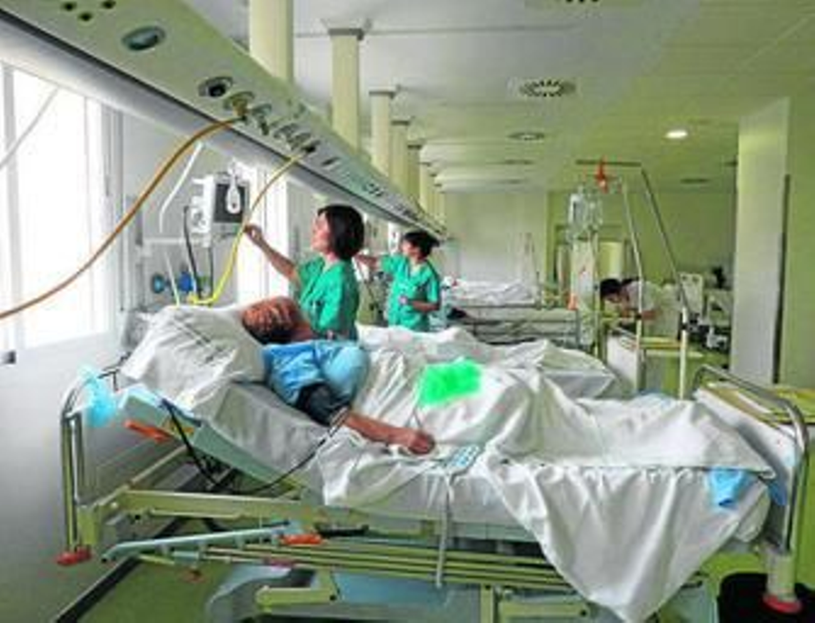 Pacientes ingresados en el Área Hospitalaria del Juan Ramón Jiménez.