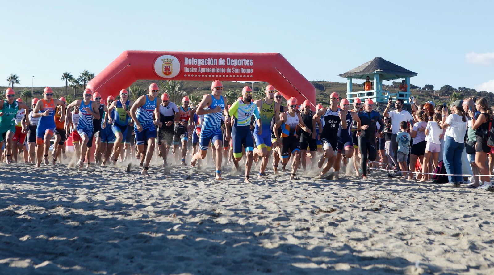 Las fotos de la primera jornada del X Triatlón de San Roque