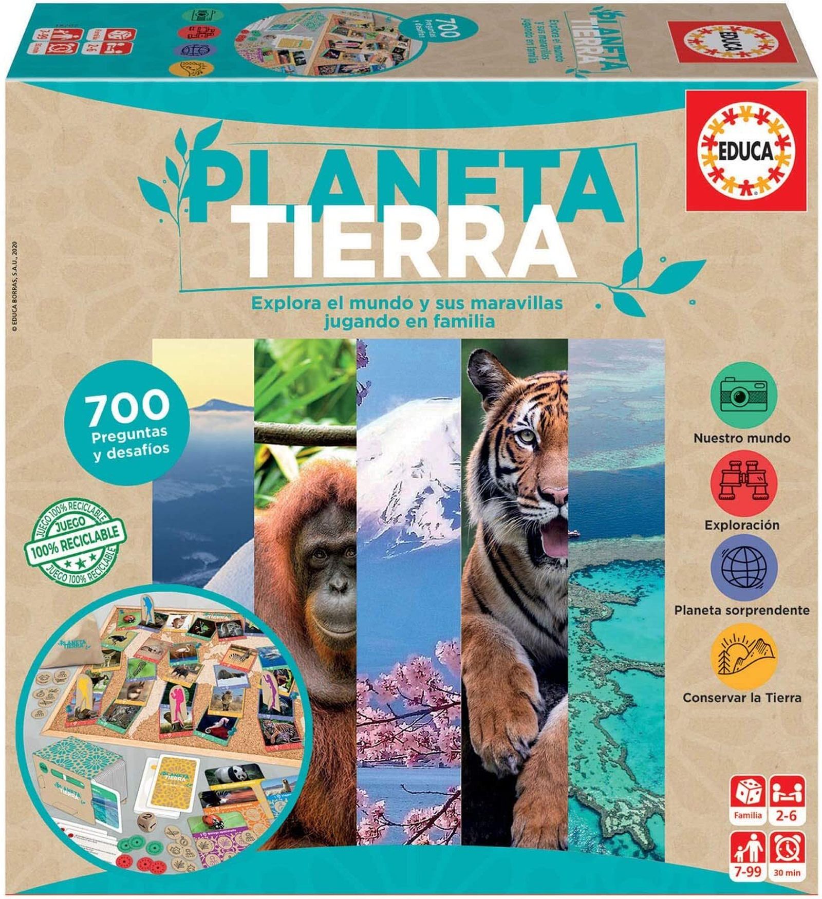 Juego de mesa 'Planeta Tierra'