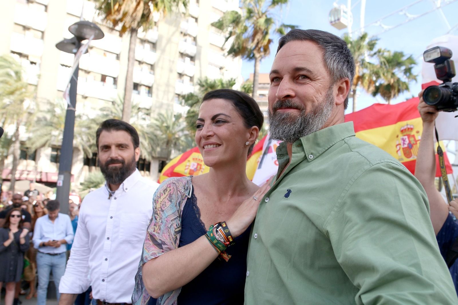 Abascal avisa al PP desde Almería: “Si necesitan los votos de VOX, será para gobernar con Olona"