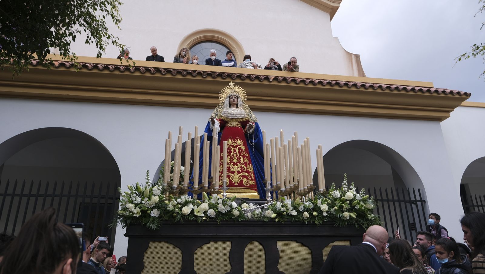 Procesión del Encuentro en Almería, en imágenes.